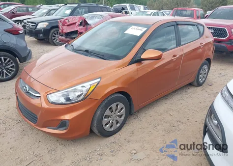 2017 Hyundai Accent Se из США, поврежденный, VIN KMHCT5AEXHU326528